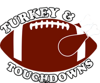 Turkey And Touchdowns Magnet