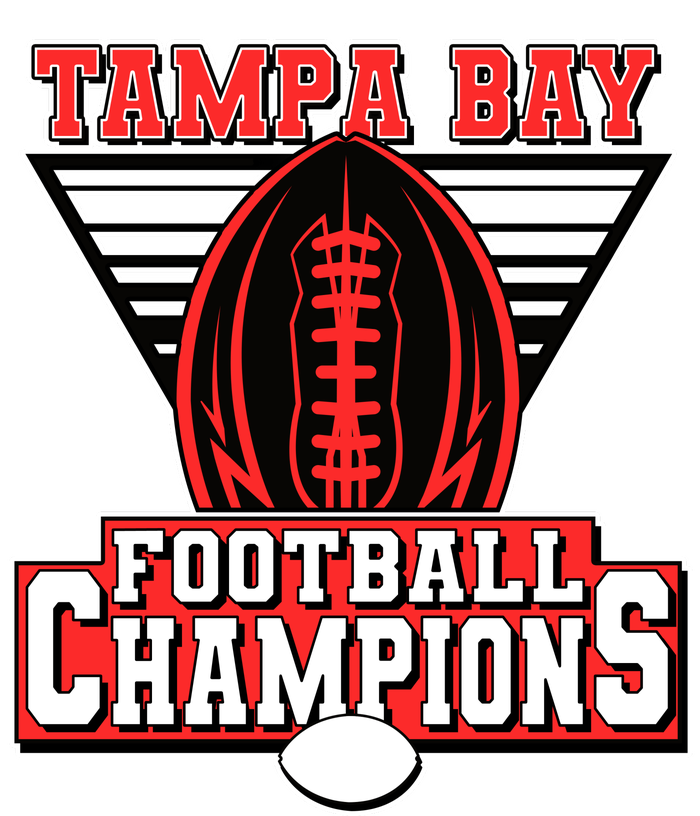 Tampa Bay Football Champions Sports Fans Tie Dye Hoodie