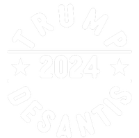 Trump Desantis 2024 Election Logo Tall T-Shirt