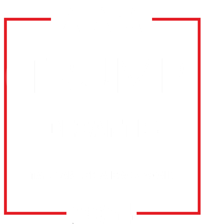 Trump Desantis Take America Back Again 2024 Baby Long Sleeve Bodysuit