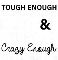 Tough Enough To Be A Dad & Stepdad Tie Dye Hoodie