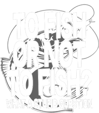 To Fish or Not To Fish? What A Stupid Question Silk Touch Performance Long Sleeve Polo