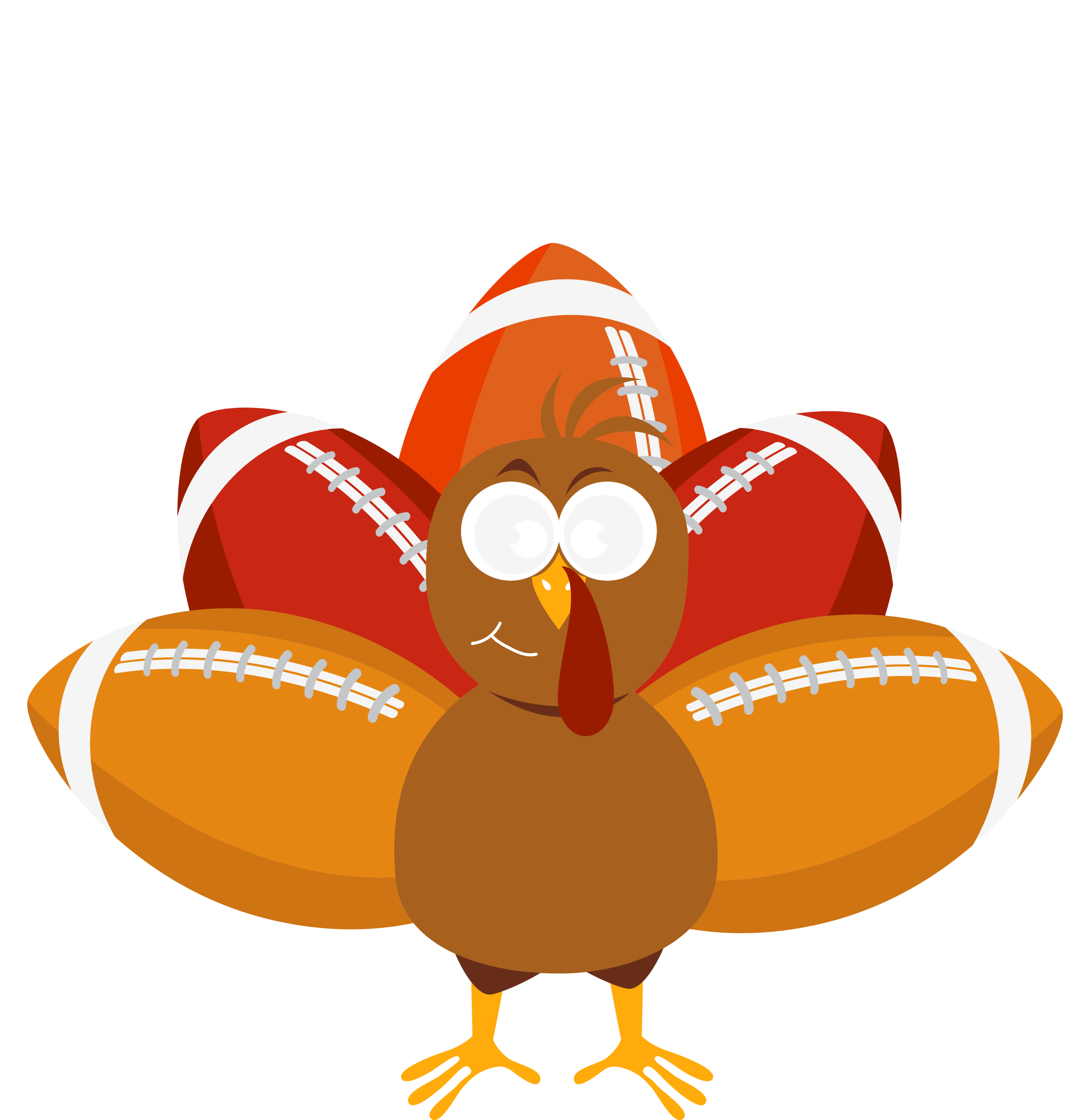 Turkey Football Thanksgiving Hoodie