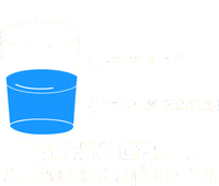 Technically The Glass is Completely Full Funny Science Tie-Dye T-Shirt