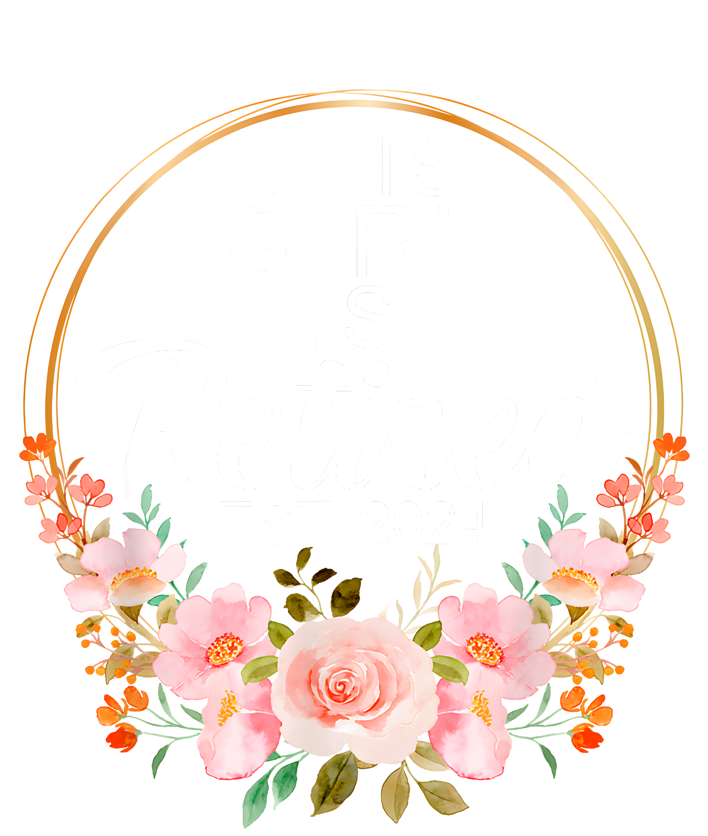 This Girl Is Retired Est. 2024 Retirement T-Shirt