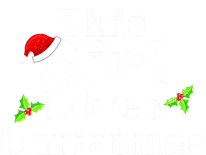 This Girl Loves Christmas Cute T-Shirt