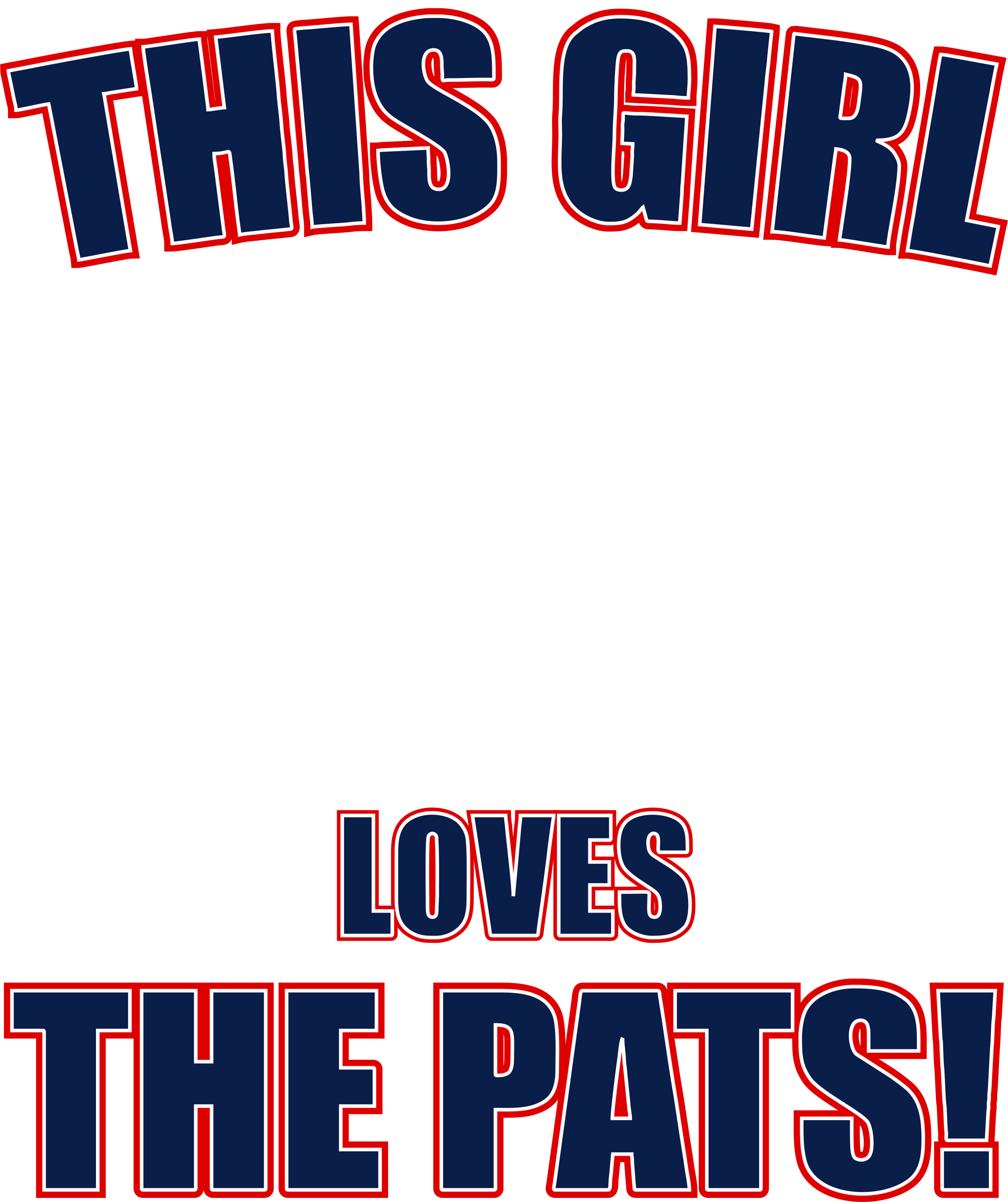 This Girl Loves The Pats 7 Panel Mesh Trucker Snapback Hat