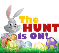 The Hunt is On! Easter Rabbit Egg Hunt Tall T-Shirt