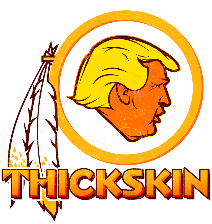 Thickskin Funny Trump Button