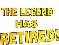 The Legend Has Retired Women's V-Neck T-Shirt