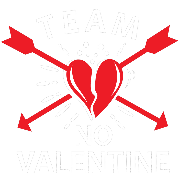 Team No Valentine Flat Bill Trucker Hat