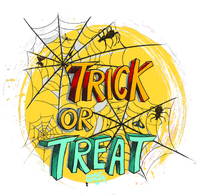 Trick or Treat Spider Web T-Shirt