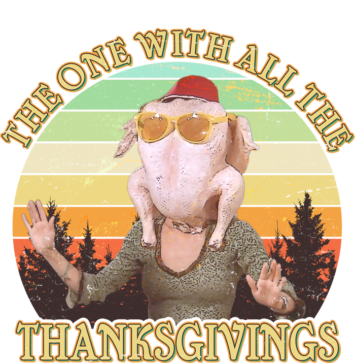 Vintage The One With All The Thanksgivings Coaster