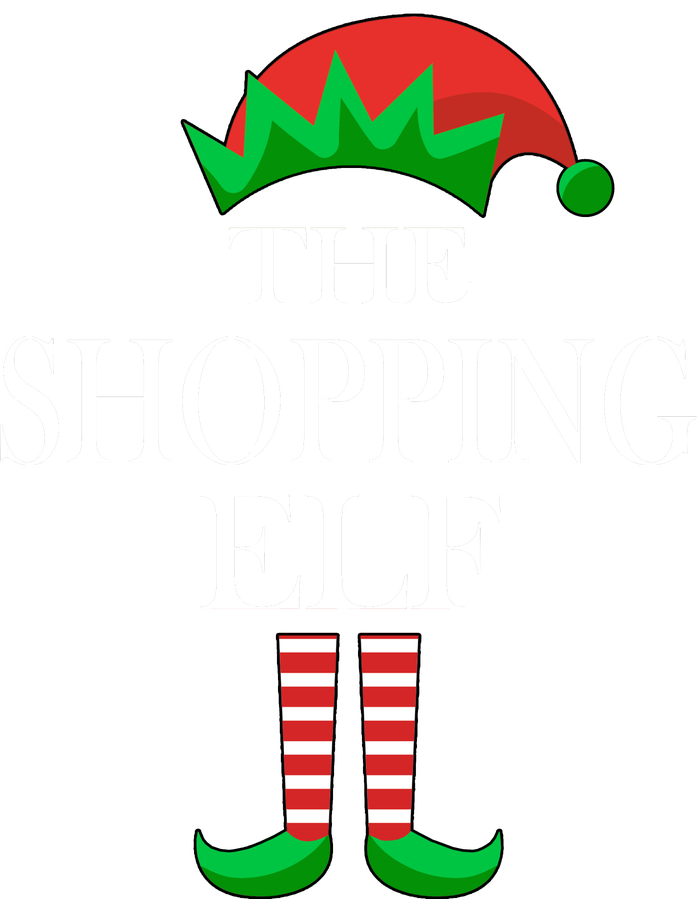 The Shopping Elf Family Matching Christmas Womens Funnel Neck Pullover Hood