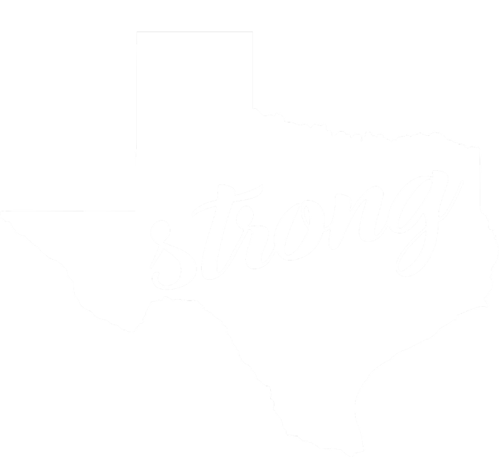 Texas Strong State Logo Poster