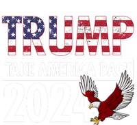 Trump Take America Back 2024 USA Flag Eagle T-Shirt