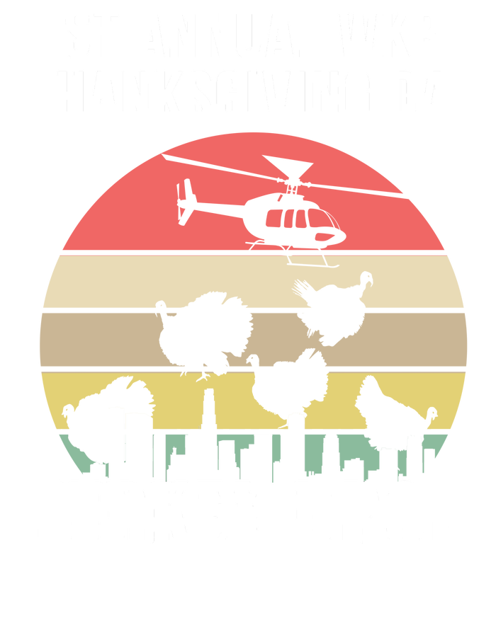 Thanksgiving WKRP Turkey's Drop T-Shirt