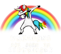 Unicorns Are Born In September Birthday T-Shirt