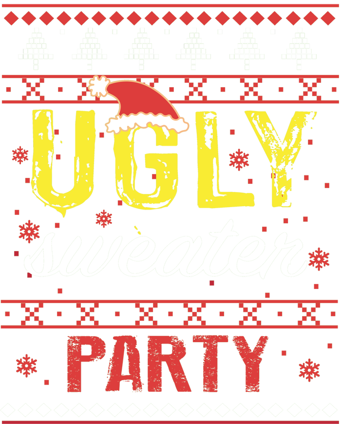 Ugly Sweater Party Funny Christmas Sweater Enza Ladies Jersey Football T-Shirt