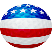 USA Golf Flag GolfBall Mousepad