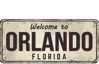 Vintage Orlando Metal Sign T-Shirt