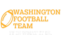 Washington Football Team It Is What It Is Women's Tri-Blend 3/4-Sleeve Raglan Shirt