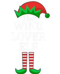 Wine Lover Elf Family Matching Christmas Yupoong Adult 5-Panel Trucker Hat