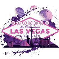 Welcome To Fabulous Las Vegas Universe Tie-Dye T-Shirt