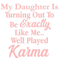 Well Played Karma Funny Daughter Kids Hoodie