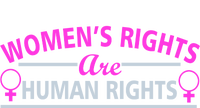 Women's Rights Are Human Rights Women's Crop Top Tee