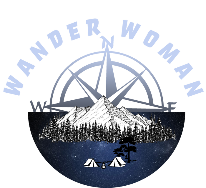 Wondar Woman Outdoors Camping Wonderer Flexfit Unipanel Trucker Cap