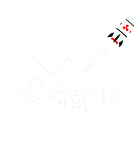 Ripple XRP To the Moon Crypto Rocket Chart Tie Dye Hoodie