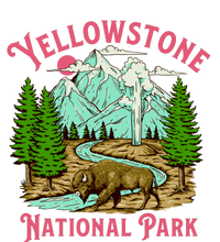 Yellowstone National Park Illustration Tote Bag