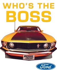 Who's The Boss Ford Mustang Tote Bag