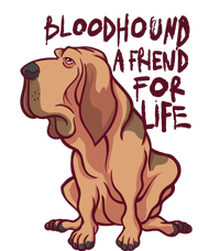 Bloodhound A Friend For Life Ladies Long Sleeve Shirt