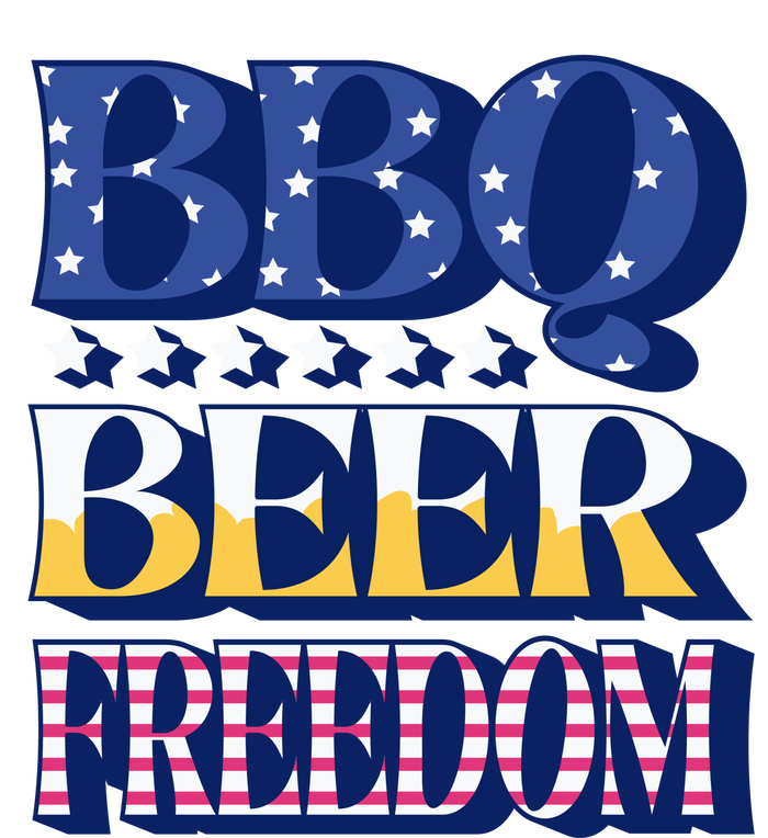 BBQ Beer Freedom Patriotic Hoodie