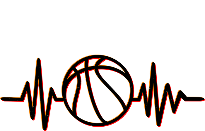 Basketball Heartbeat Coffee Mug