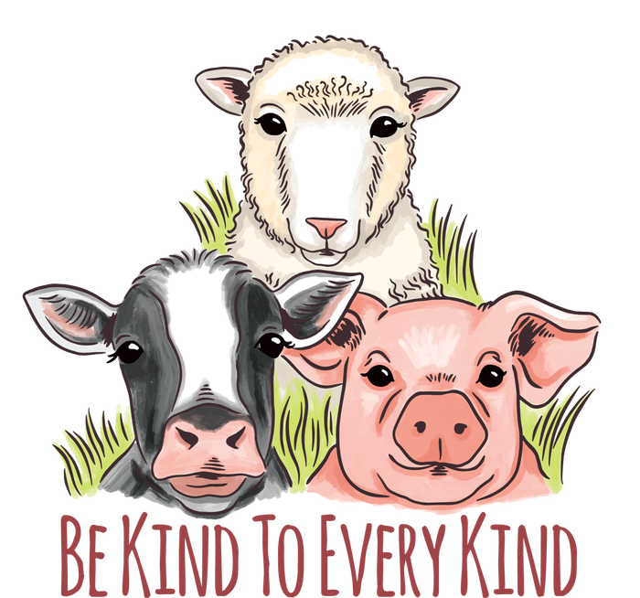 Be Kind To Every Kind Vegan Button