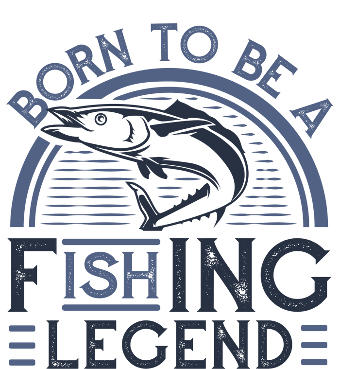 Born To Be A Fishing Legend Trucker Hat