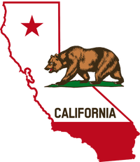 California State Bear Flag Women's T-Shirt