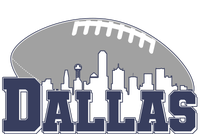 Dallas Texas Skyline City Football Fan Raglan Sleeve Pajama Set