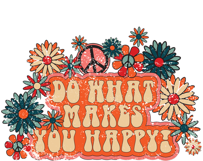 Do What Makes You Happy Retro Kids T-Shirt