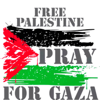 Free Palestine Pray For Gaza Palestinian Flag Premium T-Shirt