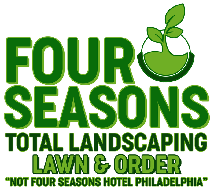 Four Seasons Total Landscaping Lawn And Order  Baseball Sleeve Shirt