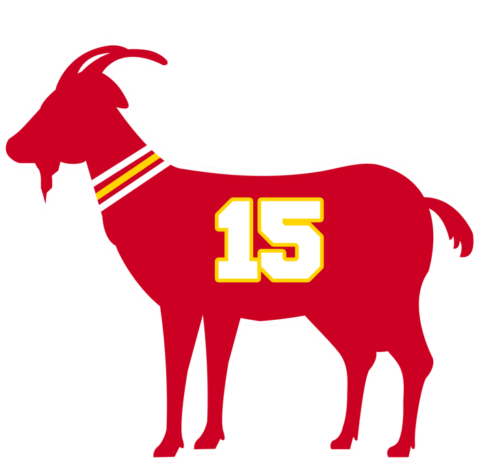 Mahomes Goat G.O.A.T Football Fan T-Shirt