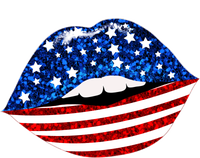 USA Patriotic Lips Of America Trucker Hat