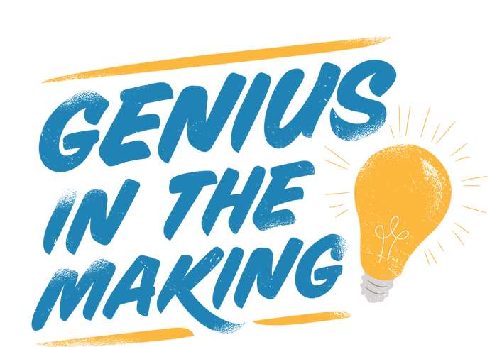 Genius In The Making V-Neck T-Shirt