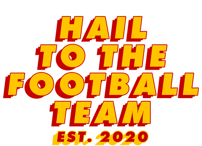 Hail To The Football Team EST 2020 Washington Football Raglan Sleeve Pajama Set