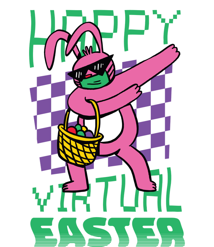 Happy Virtual Easter Pajama Set