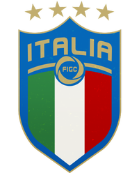 Italy Italia Football Soccer Shield Logo T-Shirt